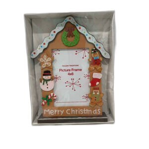 Holiday Traditions Picture Frame 4x6 Merry Christmas. Never Used.